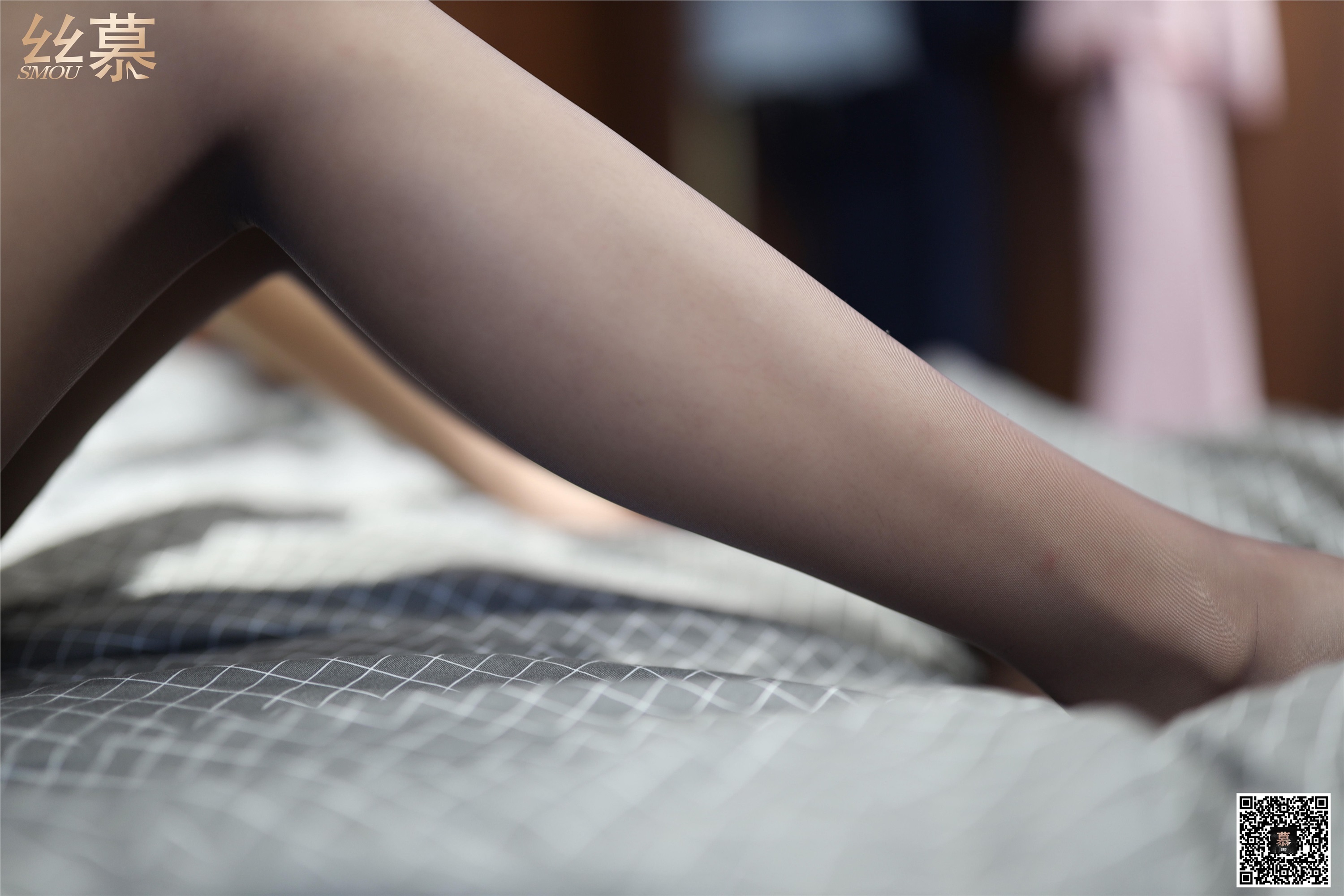 丝慕写真 特写集 TX048 茗茗《独特的紫色丝》